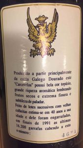 Wine number 11, Quinta da Bela Vista